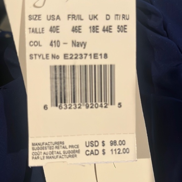 NWT Profile by Gottex E-Cup Tankini Swim Top 40E - Picture 4 of 7